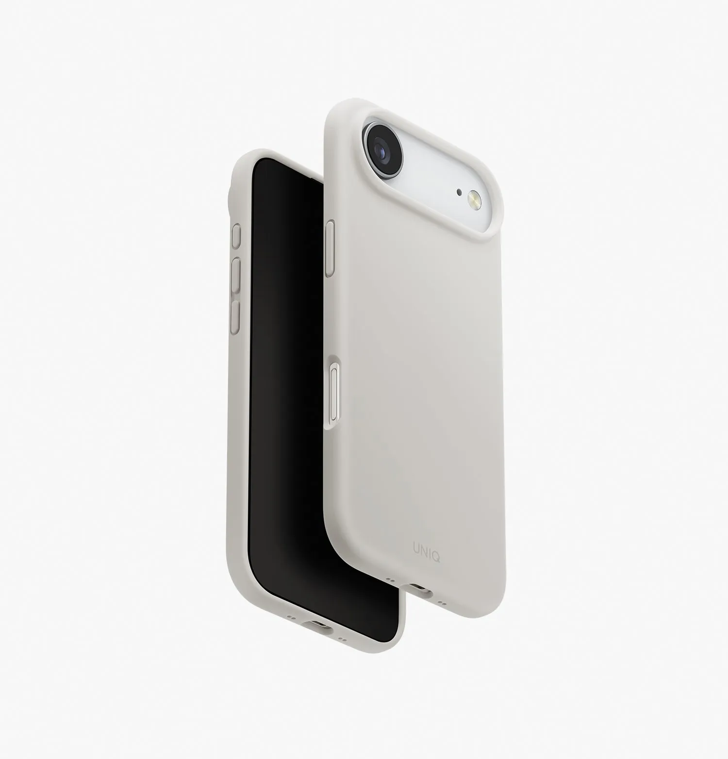 Чехол UNIQ Lino для iPhone Air, черный (Charcoal Grey)photo1