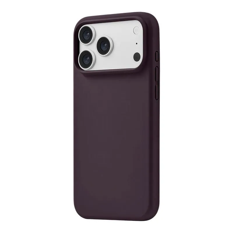 Силиконовый чехол uBear Touch Mag Case для iPhone 18 Pro/17 Pro Бургундиphoto0