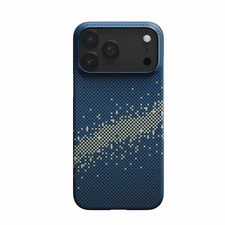 Ультра тонкий чехол Pitaka для iPhone 17 Pro, Млечный путьphoto2