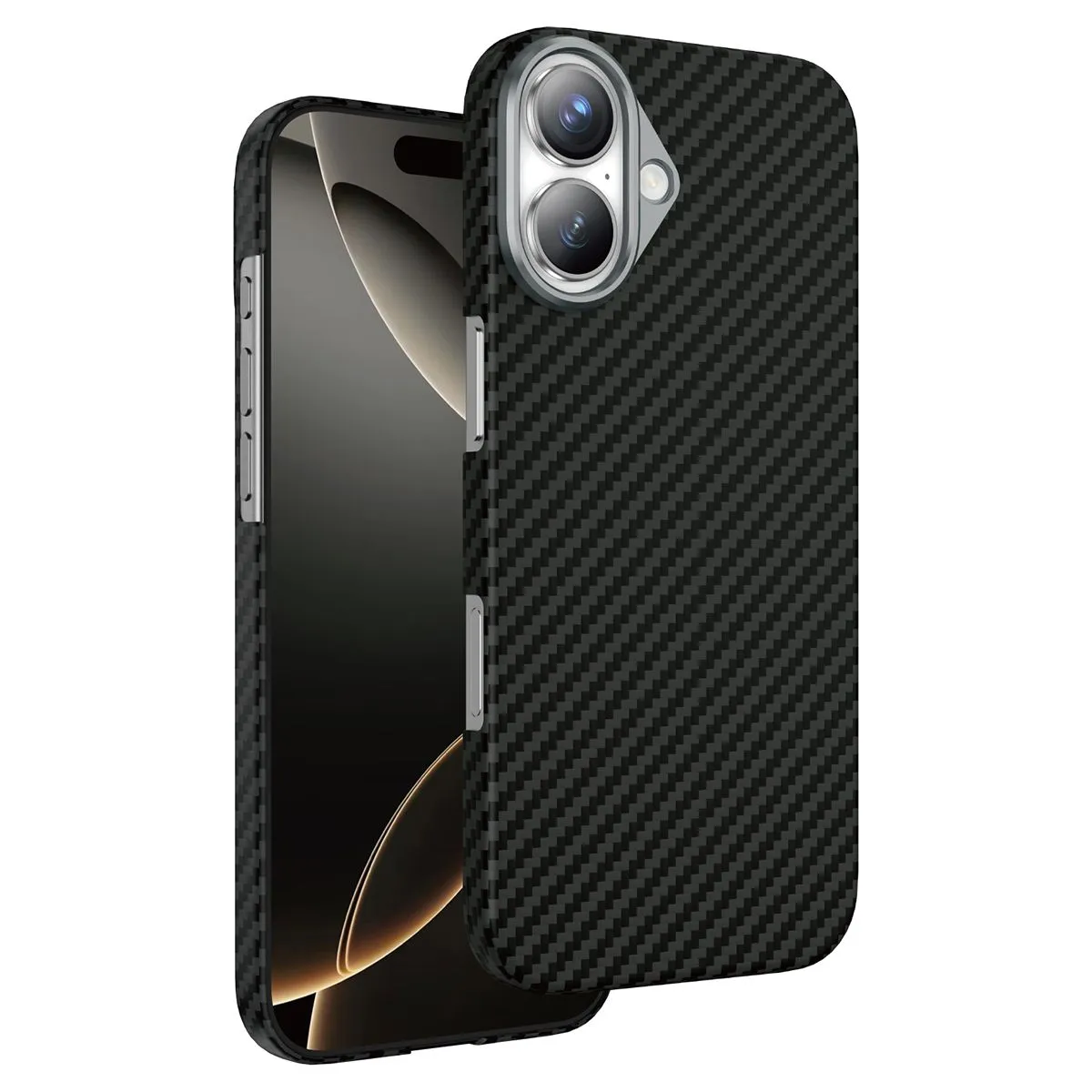 Чехол защитный KEEPHONE KEVLAR DIAGO для iPhone 17 Pro / iPhone 18 Pro, бронзовыйphoto3