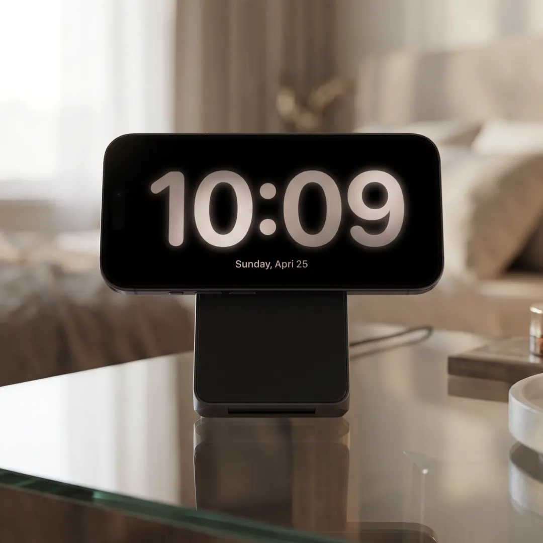 Беспроводное зарядное устройство Magssory Flip 3 в 1 Blackphoto9