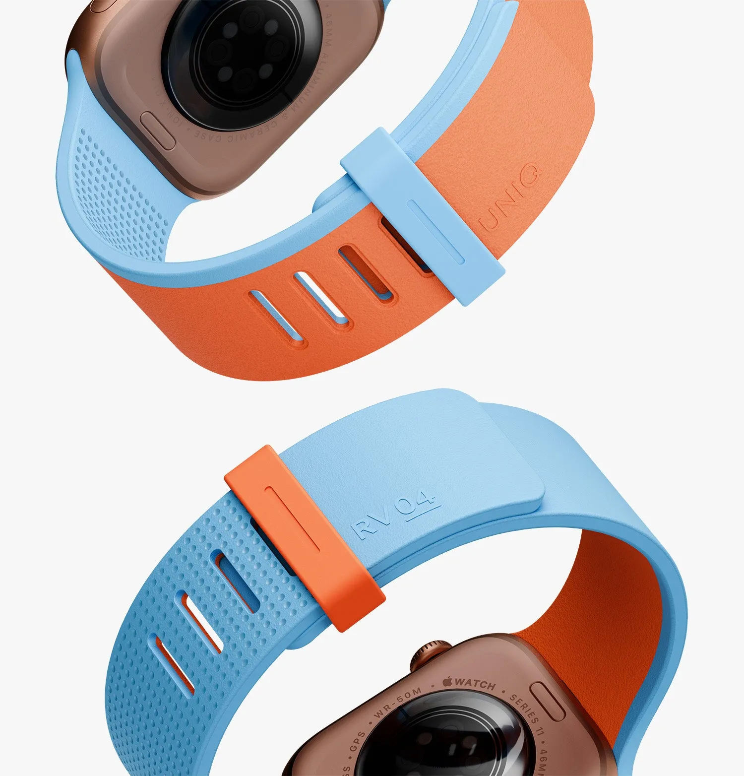 Ремешок UNIQ Revix IV PANTONE Edition для Apple Watch 42/41/40 мм, синий (Terratone Bluesurge)photo9