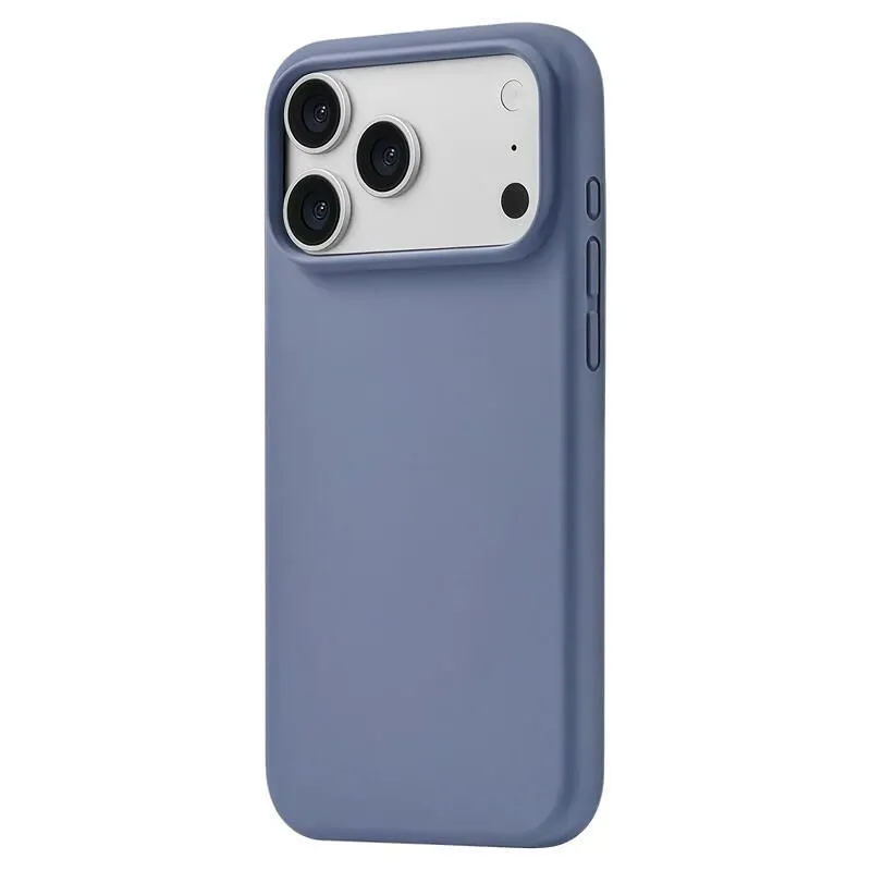 Силиконовый чехол uBear Touch Mag Case для iPhone 18 Pro Max/17 Pro Max Лавандово-серыйphoto0