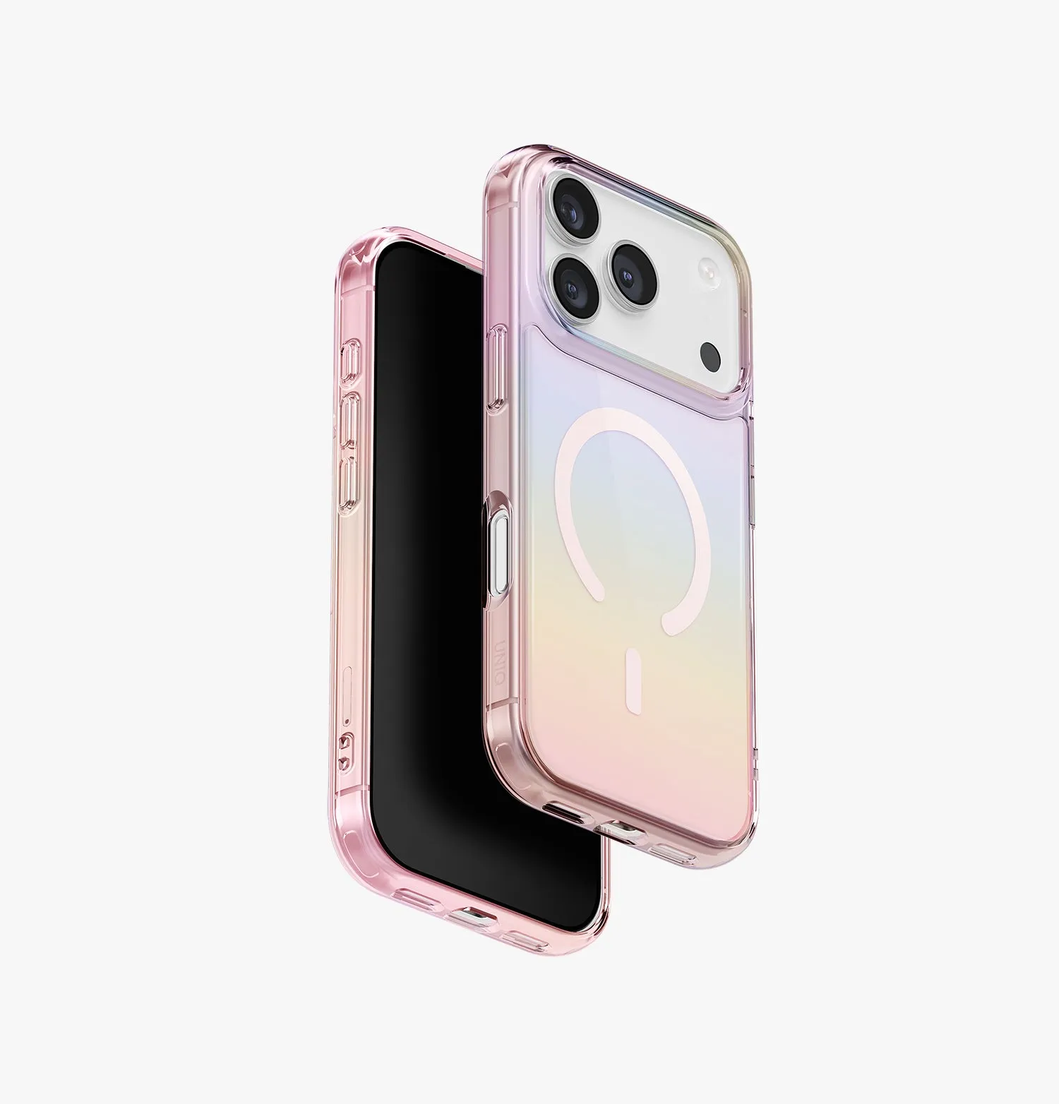 Чехол UNIQ Iridescia для iPhone 17 Pro, голографический (Holo Quartz)photo1