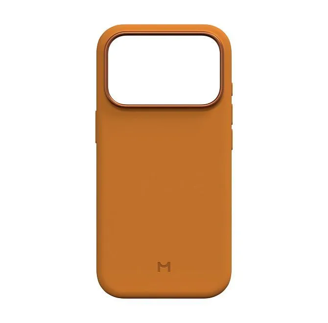 Чехол Magssory Silicone Case для iPhone 17 Pro, оранжевыйphoto0