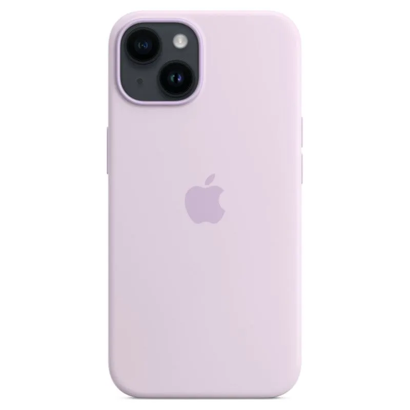 Силиконовый чехол MagSafe для iPhone 14 Сиреньphoto2