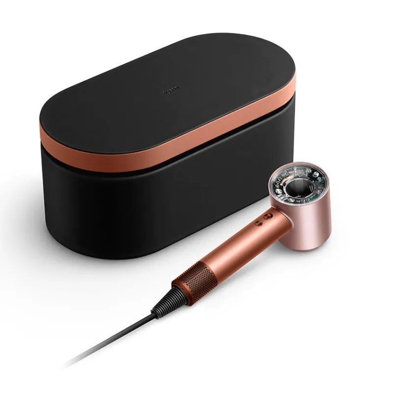 Фен Dyson Supersonic Nural HD16 для прямых волос Янтарный/Шелковый с кейсом (Amber silk)photo2