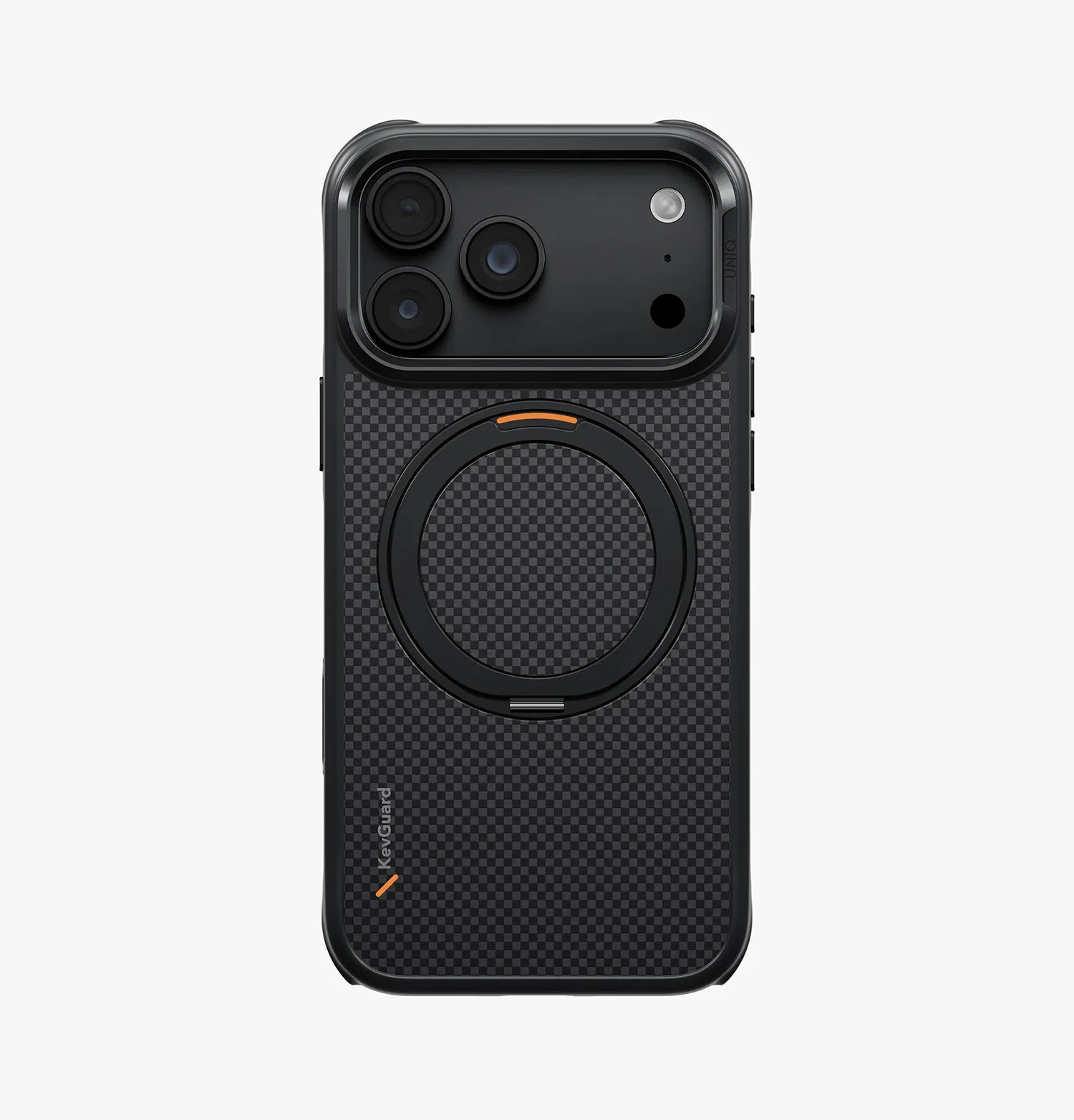 Чехол UNIQ Keva Mōv для iPhone 18 Pro Max, черный (black)photo2