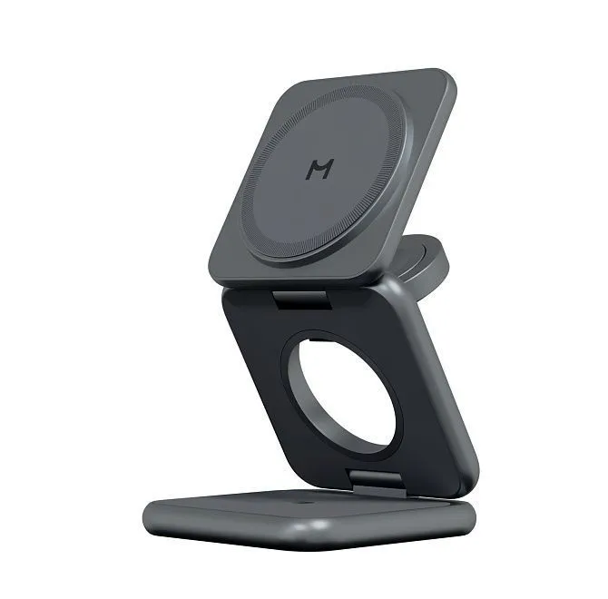 Зарядная станция Magssory Fold 3 в 1 для Samsung Midnightphoto0