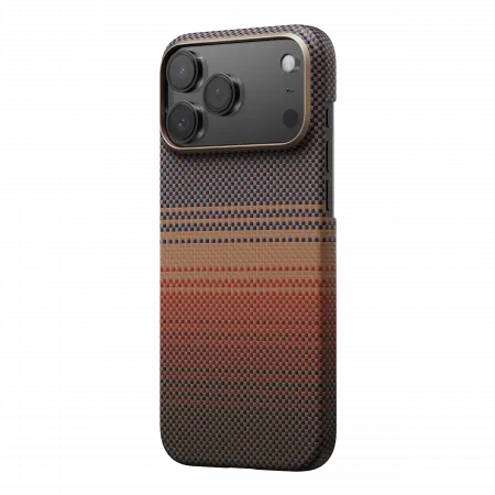 Ультра тонкий чехол Pitaka для iPhone 17 Pro Max, Закатphoto1
