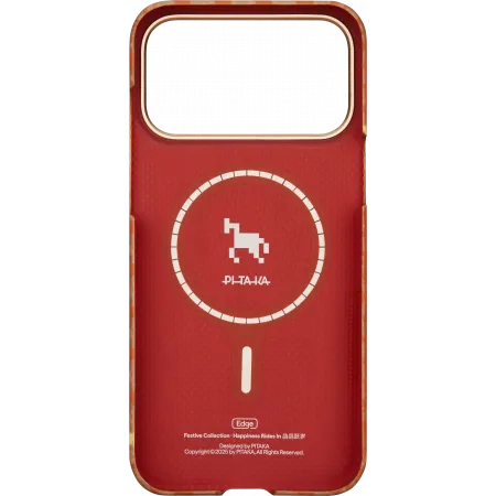 Ультра тонкий чехол Pitaka для iPhone 17 Pro Max, Оранжевыйphoto6