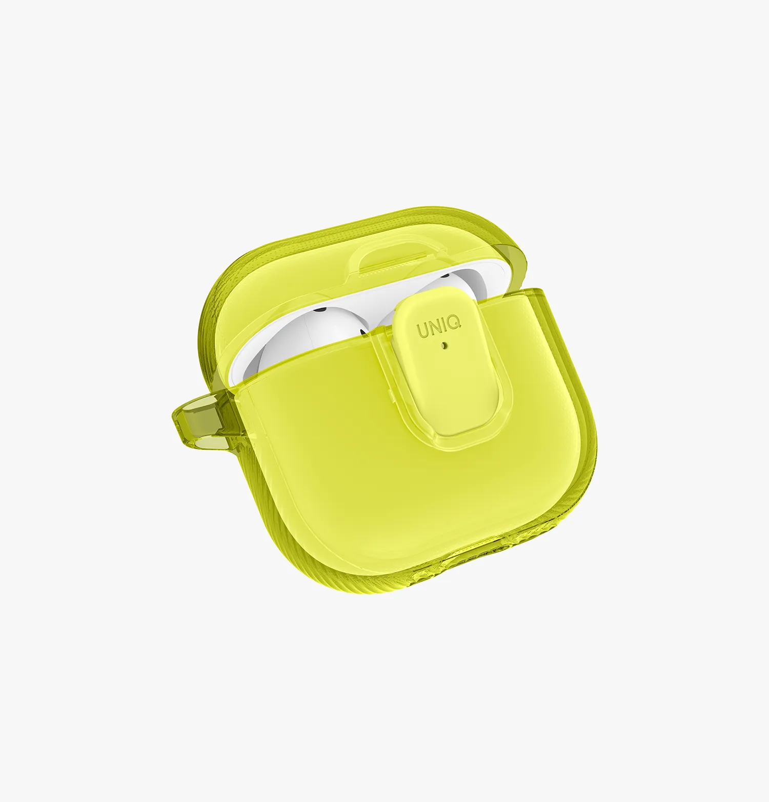 Чехол UNIQ Glase Pro для AirPods 4 / AirPods 5, прозрачный (Crystal Clear)photo8