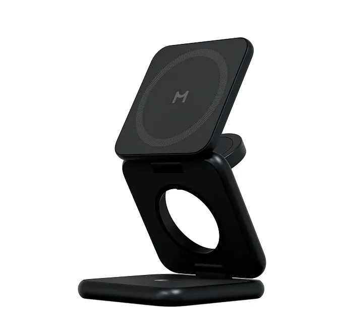 Зарядная станция Magssory Fold Pro 3 в 1 Blackphoto0