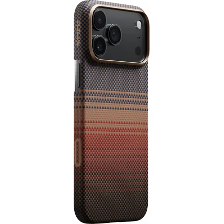 Ультра тонкий чехол Pitaka для iPhone 17 Pro Max, Закатphoto0