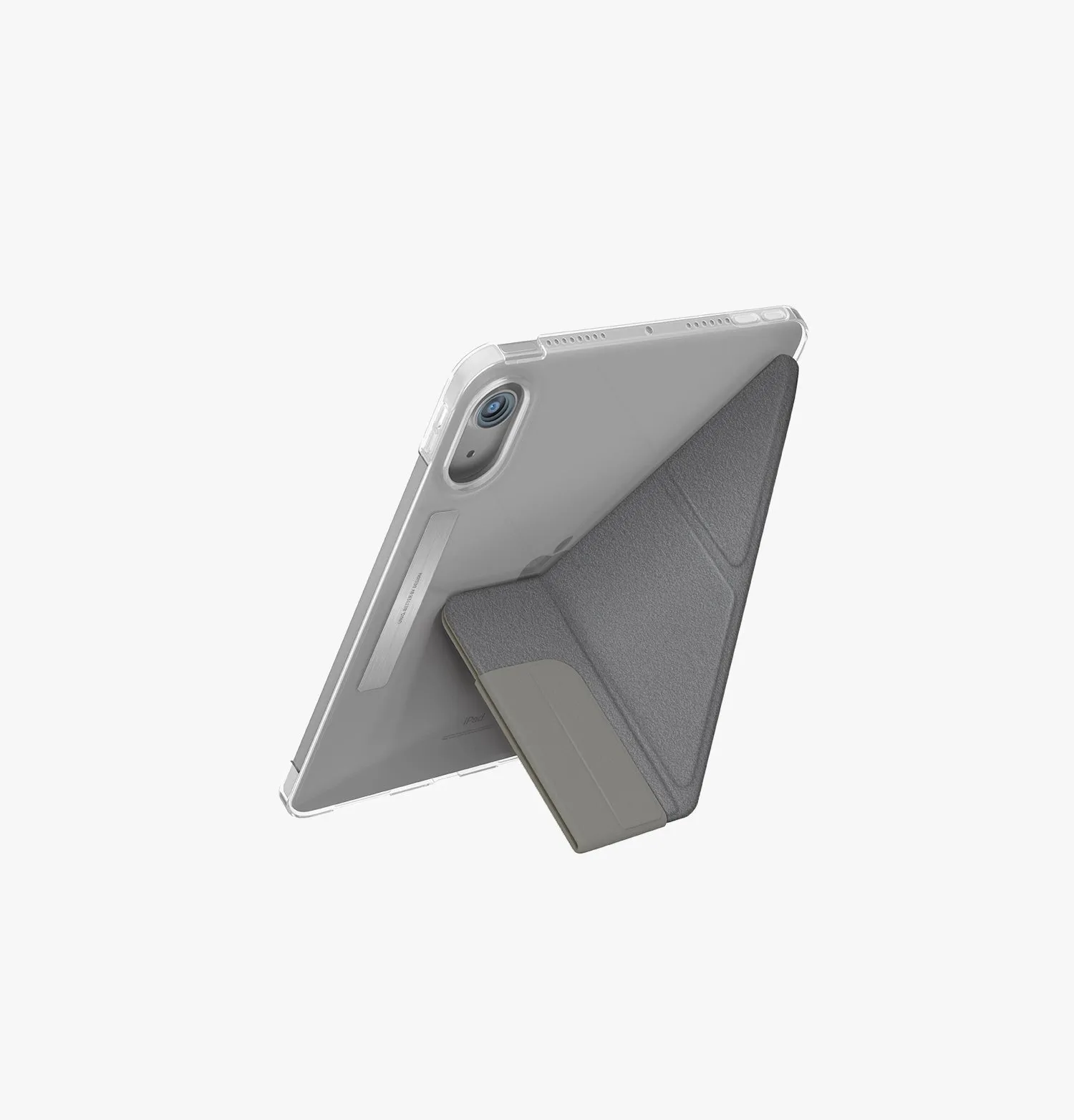 Чехол UNIQ Camden для iPad Mini (A17 Pro/6th Gen), серый (Dark Gray)photo5