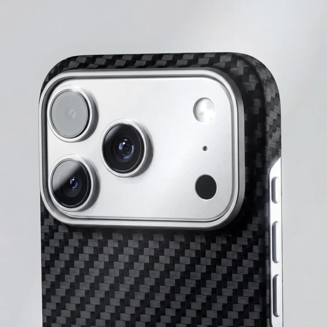 Чехол Magssory Aramid Frame Case для iPhone 17 Pro Max, черный