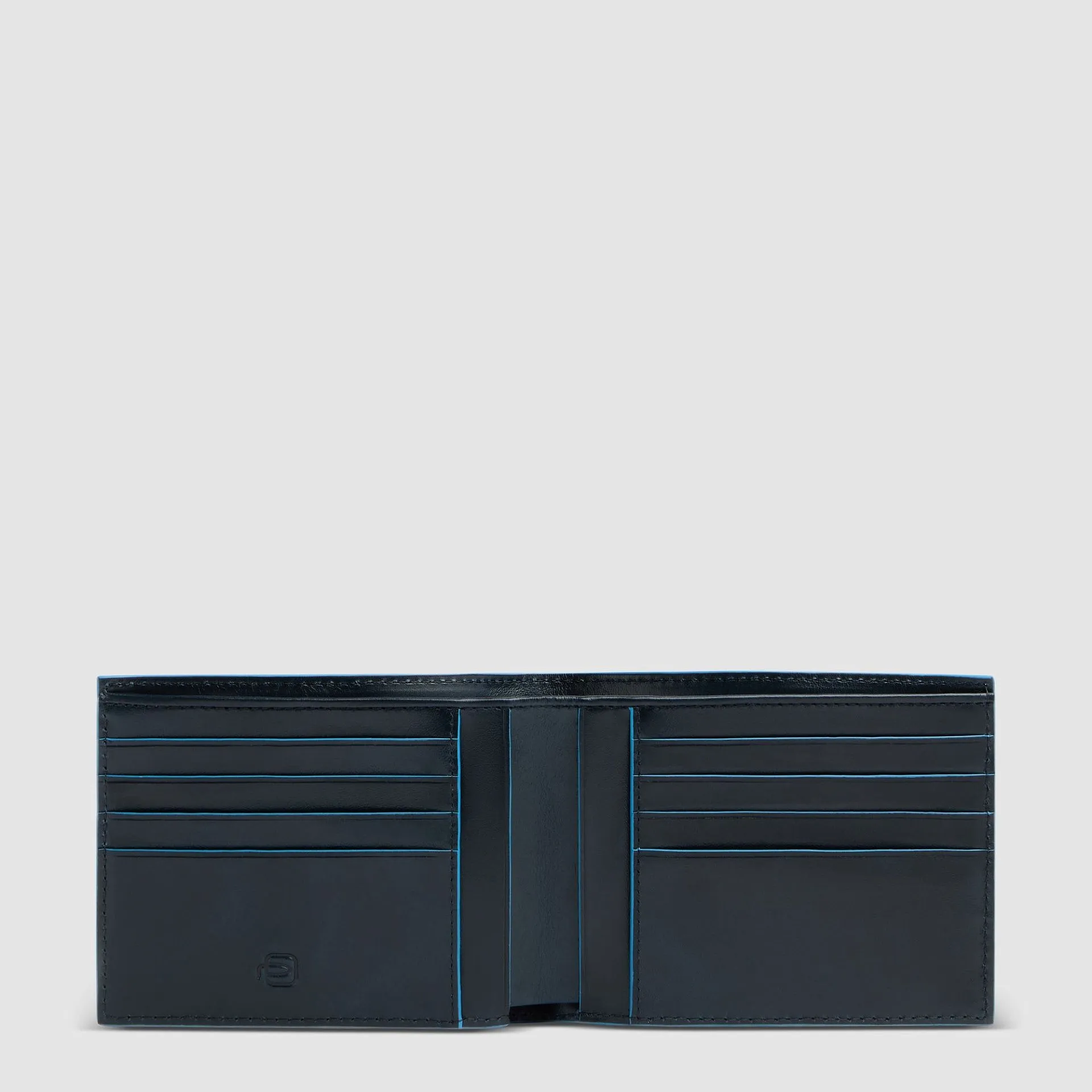 Кожаное портмоне с RFID-защитой, 8 карт Piquadro PU6190B2R/BLU2, синийphoto2