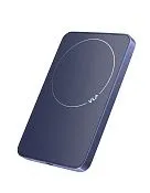 Аккумулятор внешний VLP Diamond Energy MagSafe, Qi2, 5000 mAh, 3A, USB-C, темно-синий