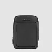 Кожаная сумка через плечо для iPad mini Piquadro CA3084MOS/N, чёрный