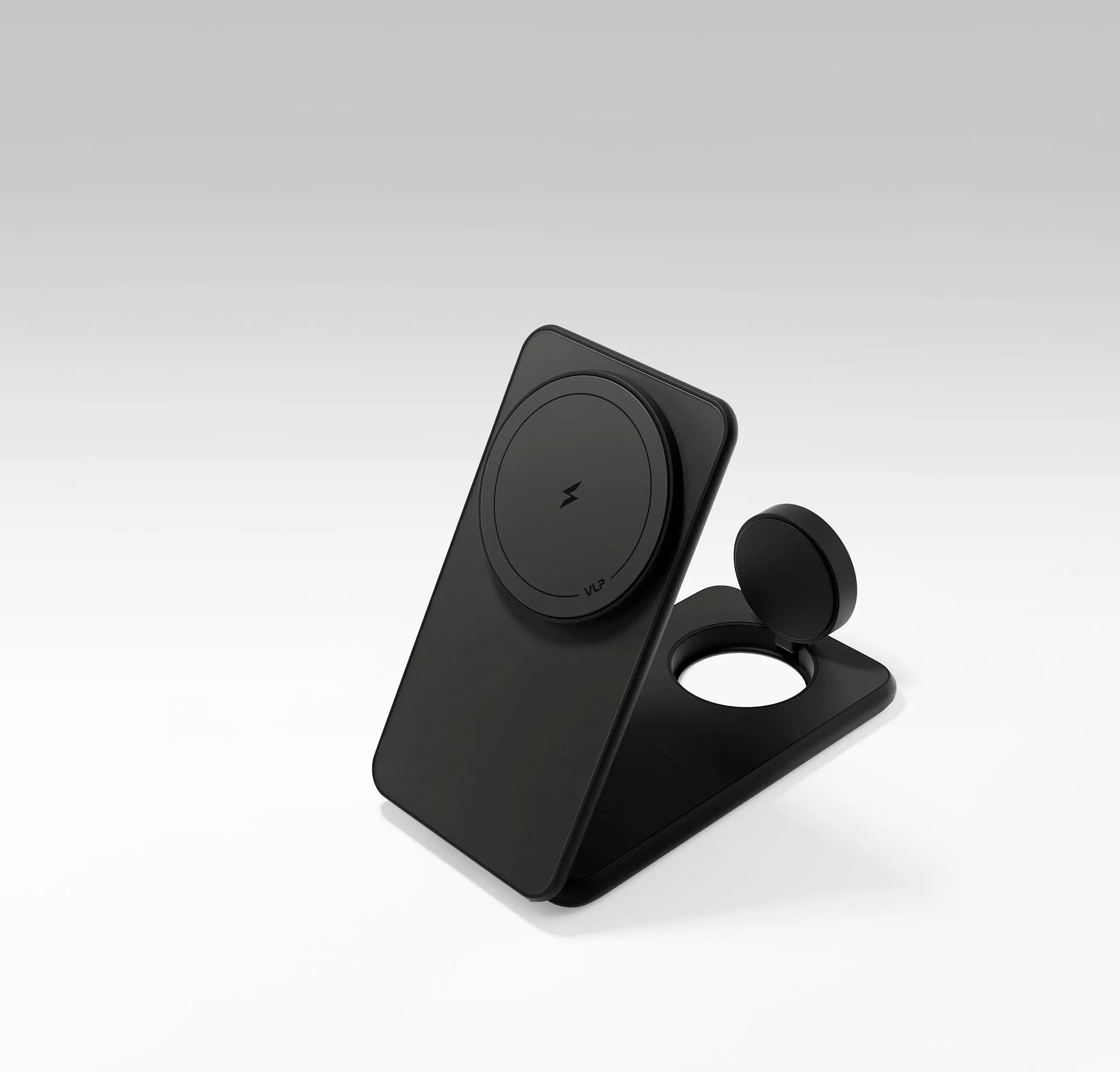 Беспроводное зарядное устройство VLP Alum Power Pro для Apple, черный титанphoto2