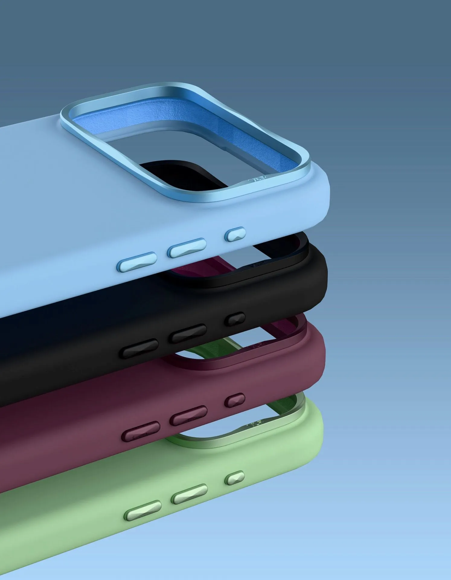 Чехол защитный VLP Aster Pro Case с MagSafe для iPhone 18 Pro Max, голубойphoto4