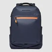 Дорожный рюкзак для ноутбука 14" с расширением Piquadro CA6638C2OW/BLU, синий