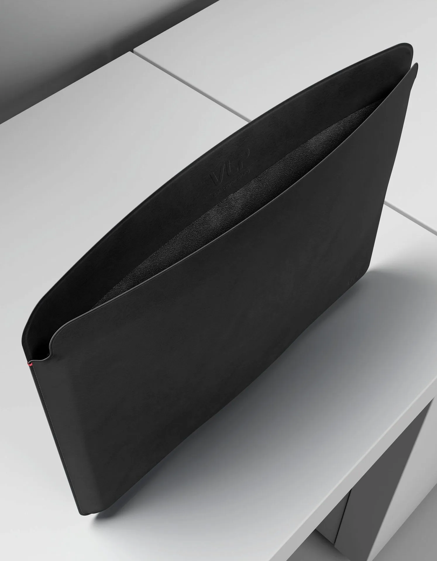 Чехол защитный VLP Velar Sleeve для MacBook Air (13.6") из экокожи, черныйphoto3
