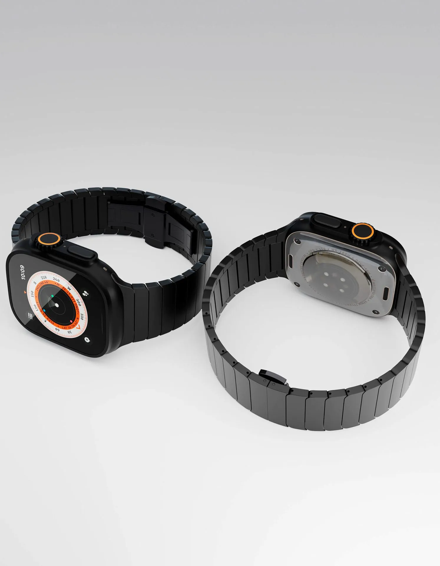 Ремешок VLP Titanium Band для Apple Watch 42/44/45/46/49, черныйphoto3