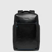 Кожаный рюкзак для ноутбука 14" с RFID-защитой Piquadro CA6591B2/N, чёрный