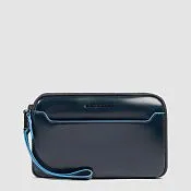Клатч мужской кожаный с RFID-защитой Blue Square Piquadro AC6901B2R/BLU2, синий