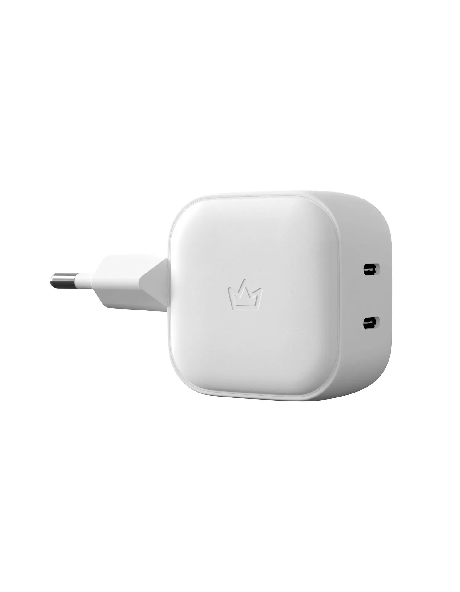 Сетевое зарядное устройство VLP G-Charge 45Вт USB-C+USB-C, PD, QC, белыйphoto1