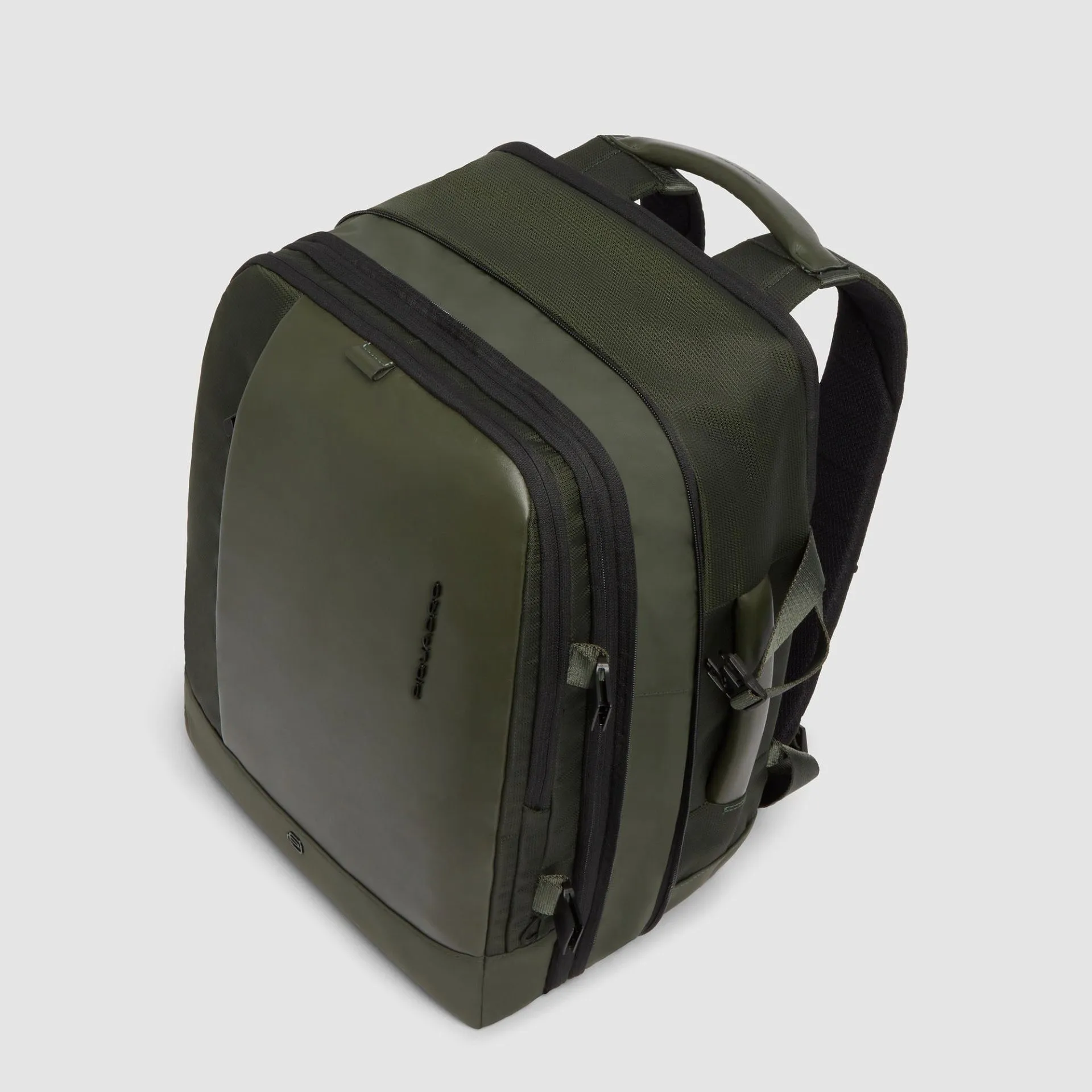 Дорожный рюкзак для ноутбука 15,6" с расширением объёма Piquadro CA7192W145/VE, зелёныйphoto5