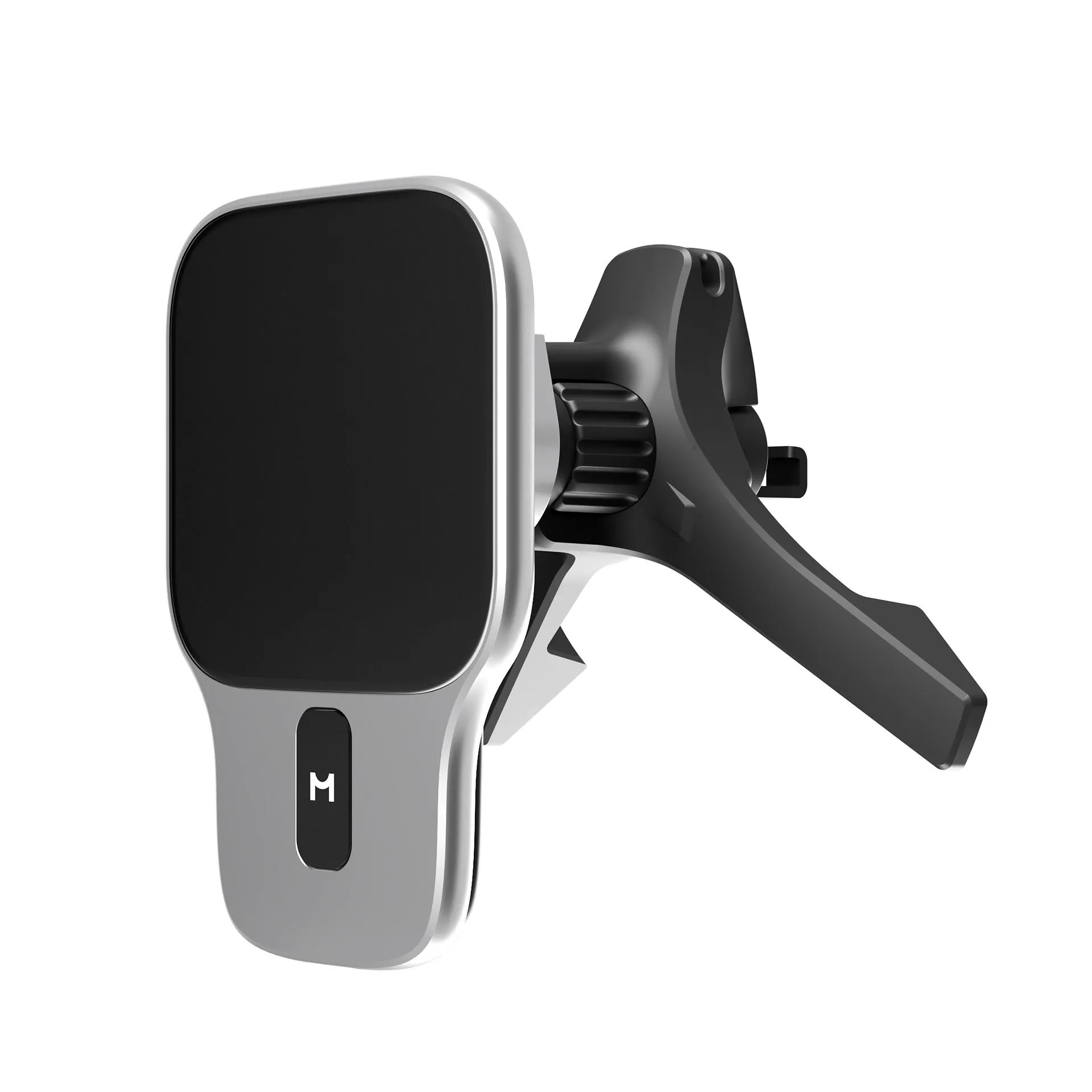 Автомобильный комплект magssory prime geo для apple, с магнитами и совместимый с find my и magsafe, серебро (без витого кабеля) photo1