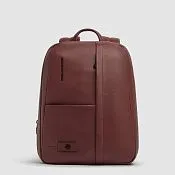 Кожаный расширяемый рюкзак для ноутбука 14" Piquadro CA7054W137/CU, коричневый