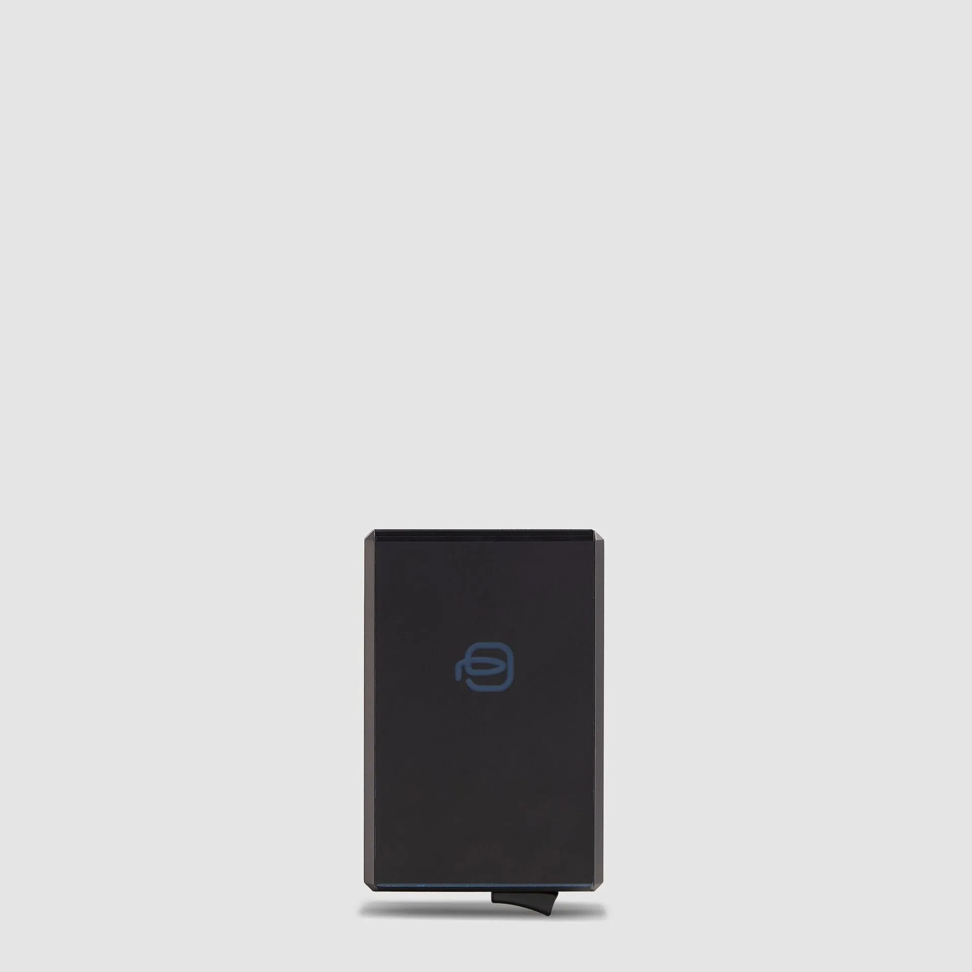 Картхолдер MagSafe с защитой RFID, алюминий и кожа Piquadro PP7072MOSR/N, чёрныйphoto1