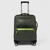 Тканевый чемодан для ручной клади на 4 колёсах Piquadro BV6377C2OW/VE, зелёный