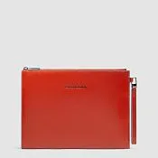 Мужской клатч из кожи для iPad 11" Blue Square Piquadro AC6510B2/CU4, коричневый
