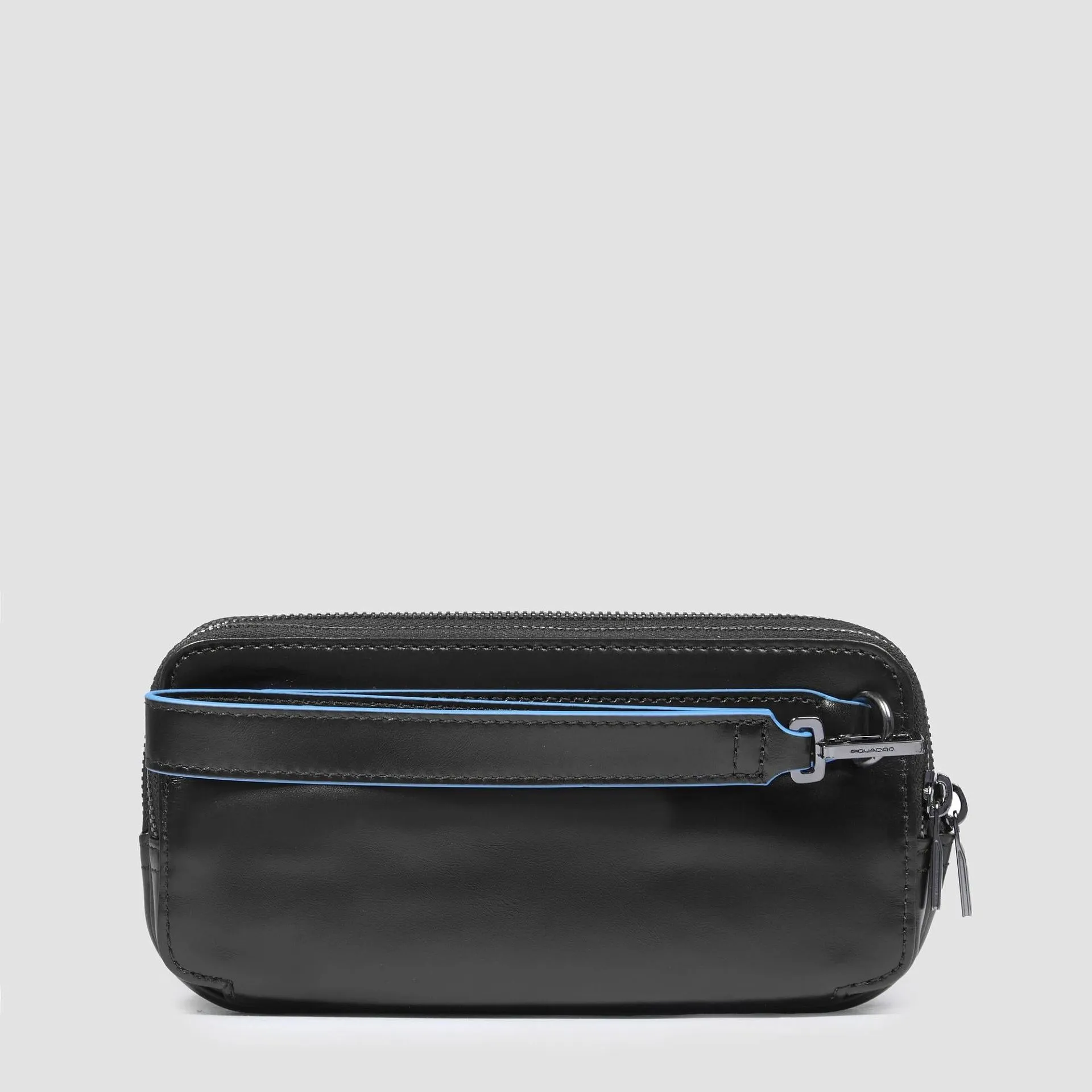 Мужской кожаный клатч Blue Square с RFID-защитой Piquadro AC2141B2R/N, чёрныйphoto2