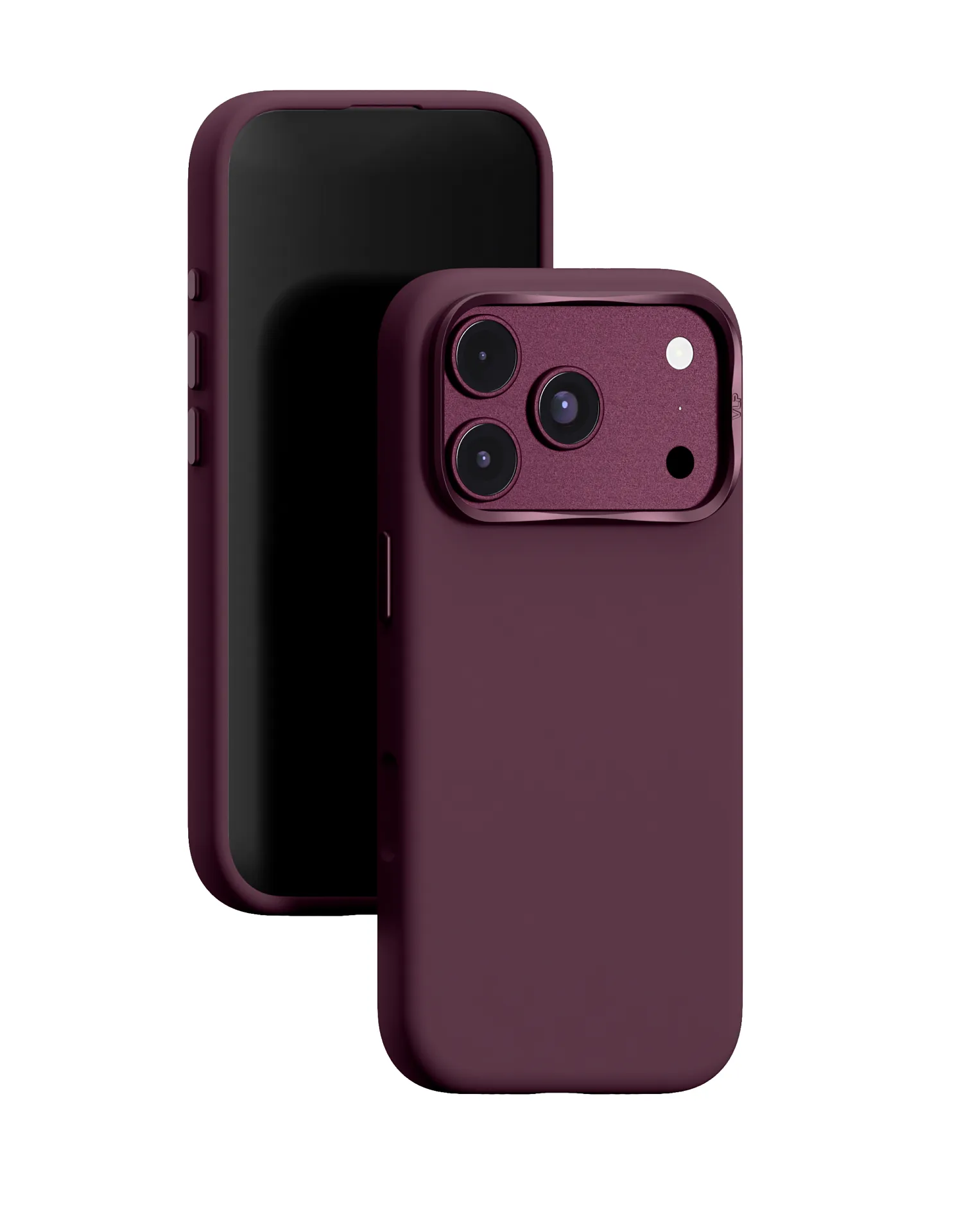 Чехол защитный VLP Aster Pro Case с MagSafe для iPhone 18 Pro, темно-вишневыйphoto3