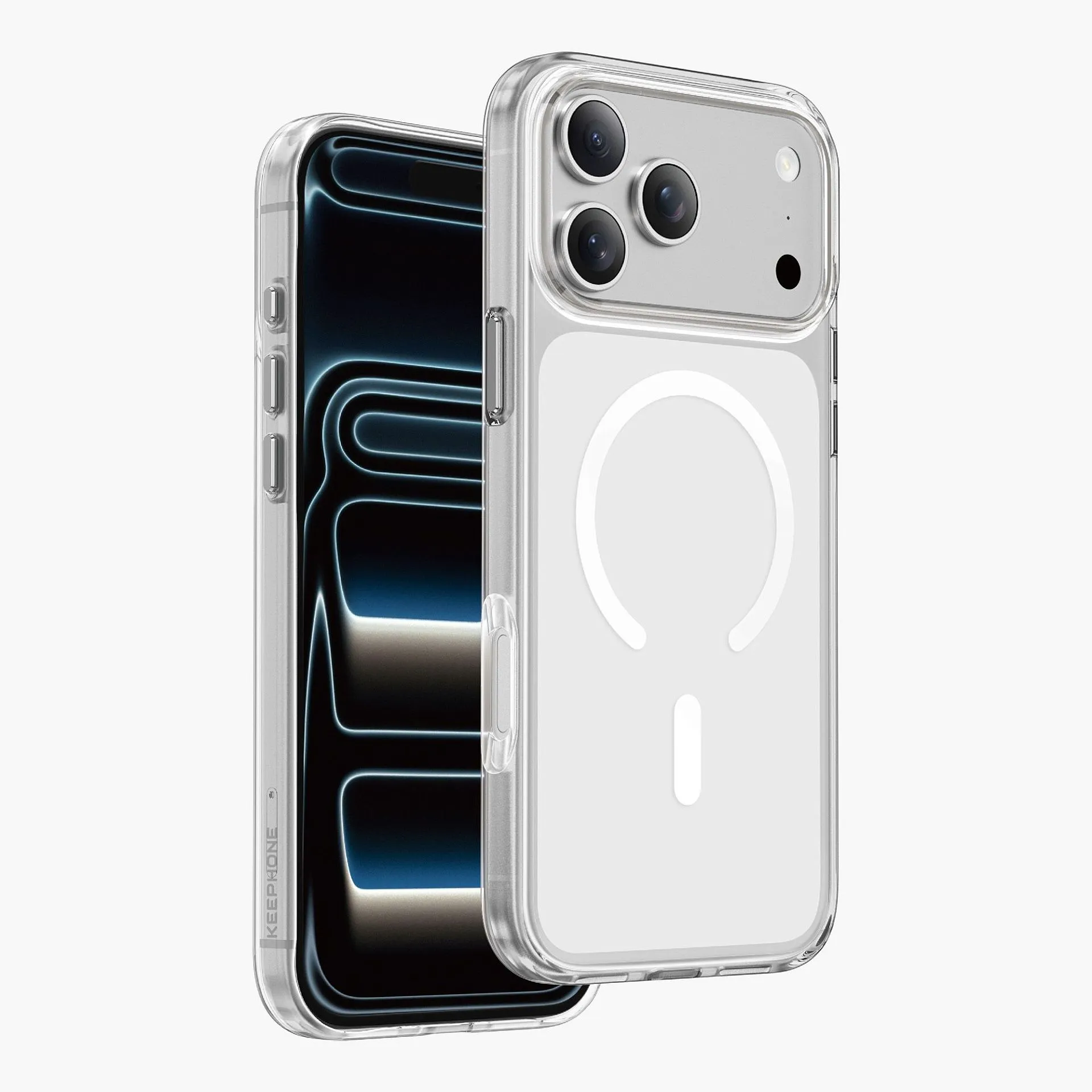 Чехол защитный KEEPHONE REBECCA для iPhone 17 Pro Max / iPhone 18 Pro Max, белыйphoto0
