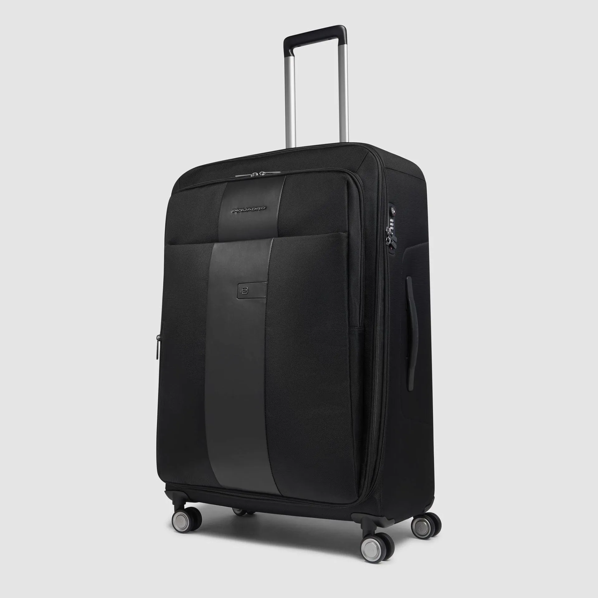 Большой чемодан с системой расширения и замком TSA Piquadro BV6651BR2/N, чёрныйphoto1