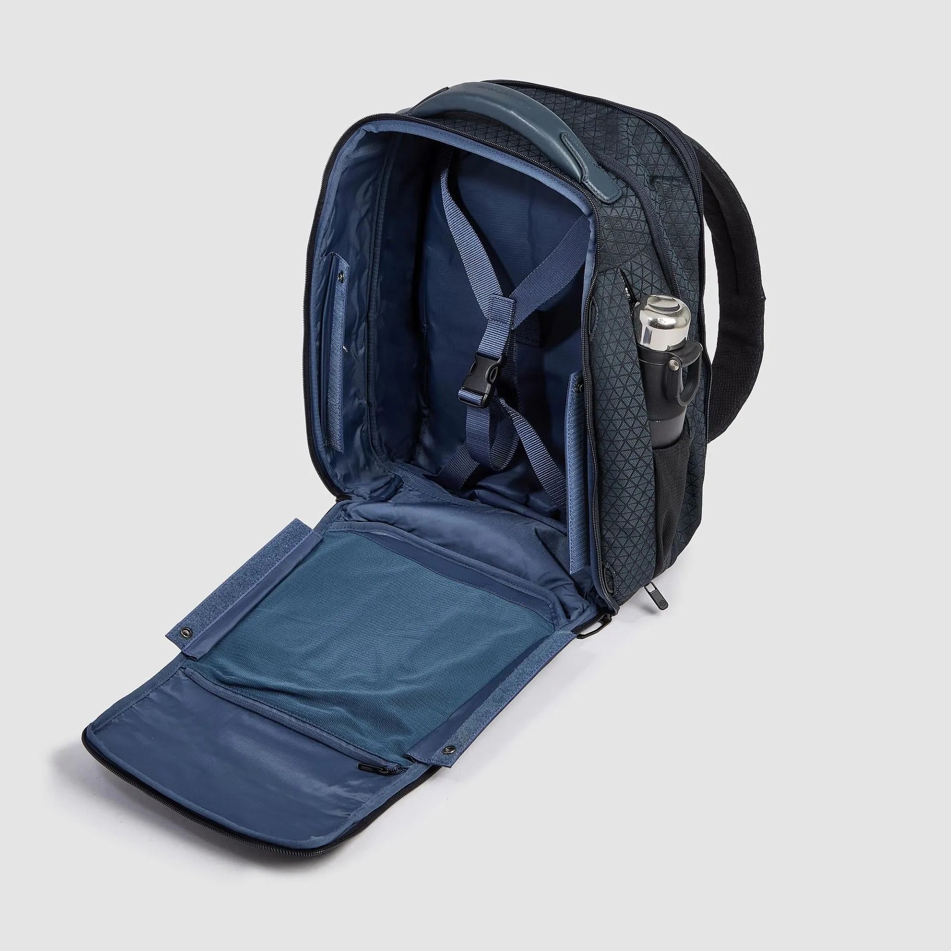 Дорожный рюкзак для ноутбука 14" с системой расширения Piquadro CA6827W139/BLU, синийphoto4