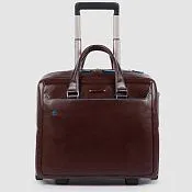 Кожаный кейс-пилот для ноутбука 15,6" Piquadro BV4729B2/MO, коричневый