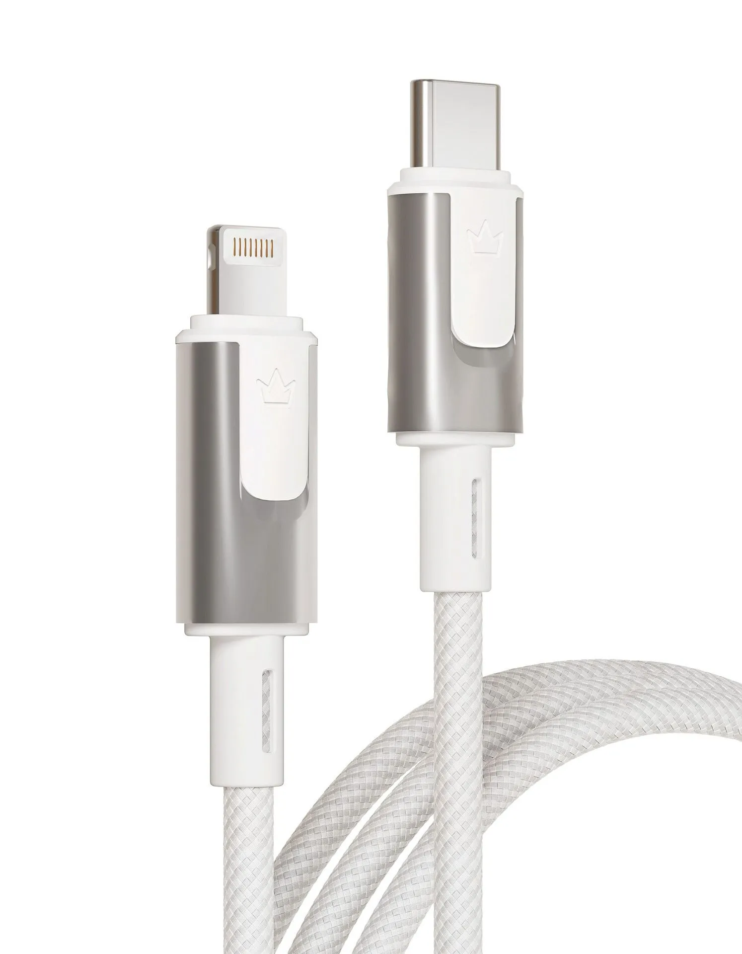 Дата-кабель VLP Force Line 30W USB-C + Lightning, 1.2m, белыйphoto0