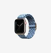 Ремешок UNIQ Aspen DE для Apple Watch 42/41/40 мм, синий (Cerulean Blue)