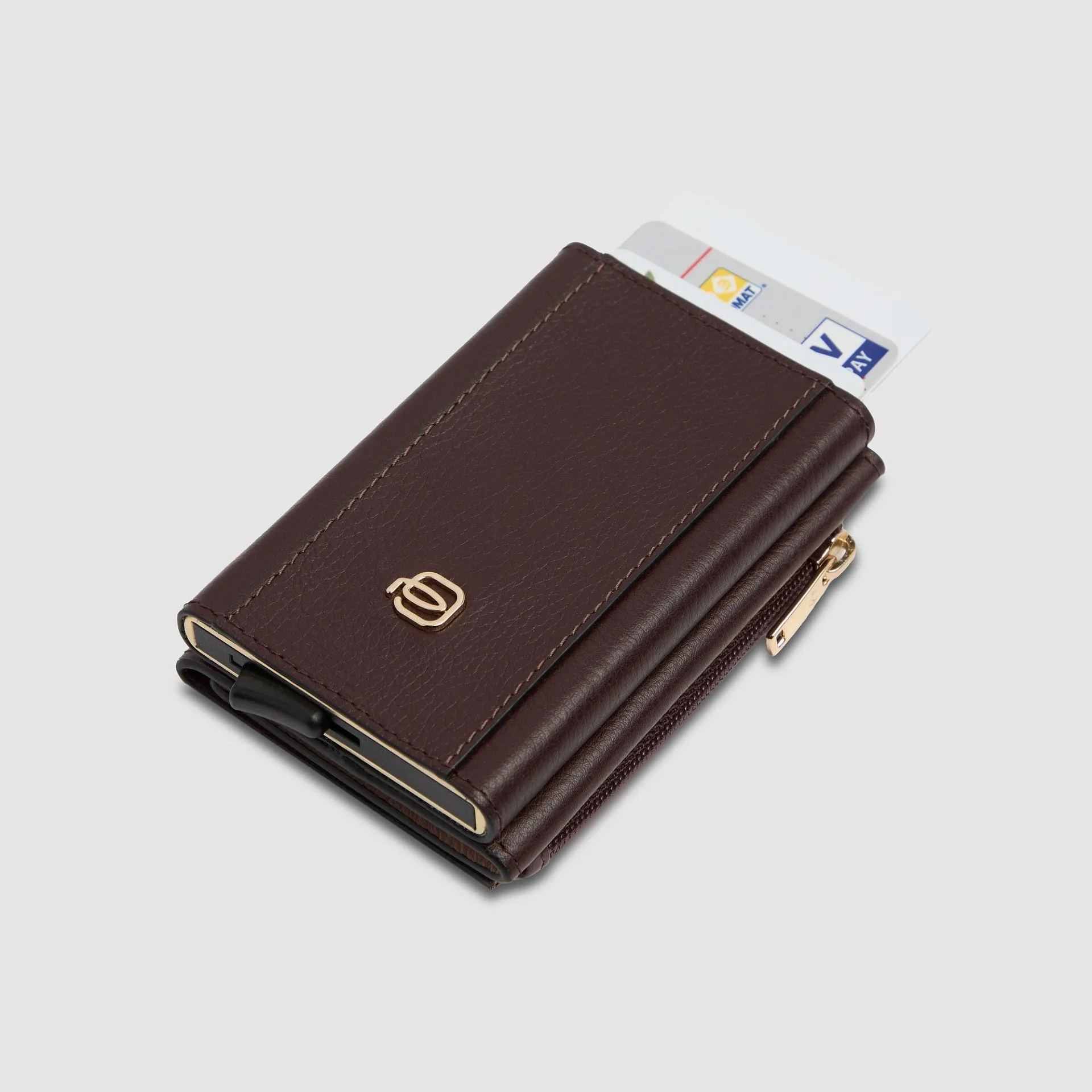 Компактный женский кошелёк с RFID-защитой Piquadro PP5585W92R/BORO, бордовыйphoto3