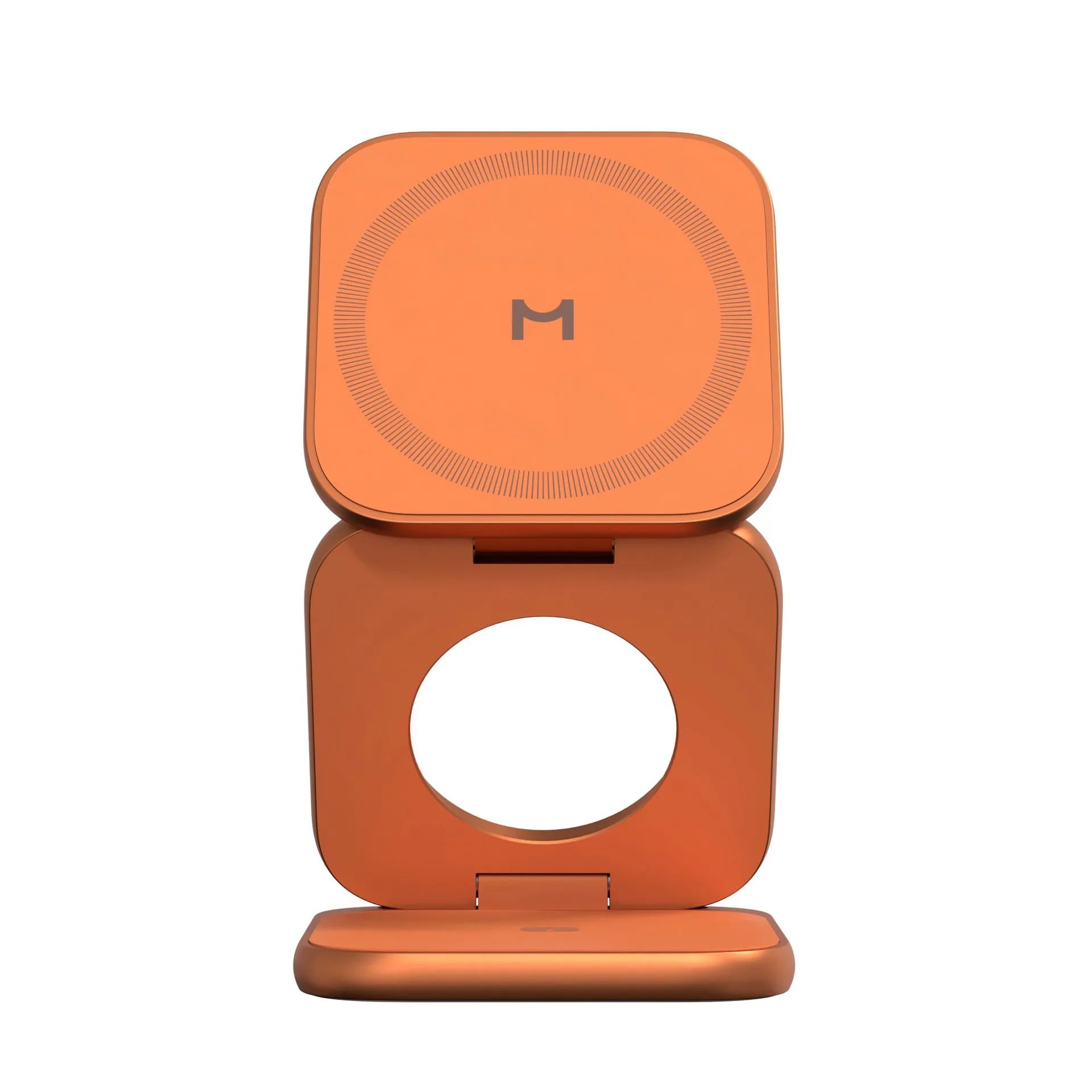 Складное беспроводное зарядное устройство 3 в 1 Magssory Fold Ultra для Apple Orangephoto1