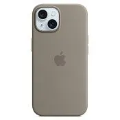 Силиконовый чехол MagSafe для iPhone 15 Глиняный
