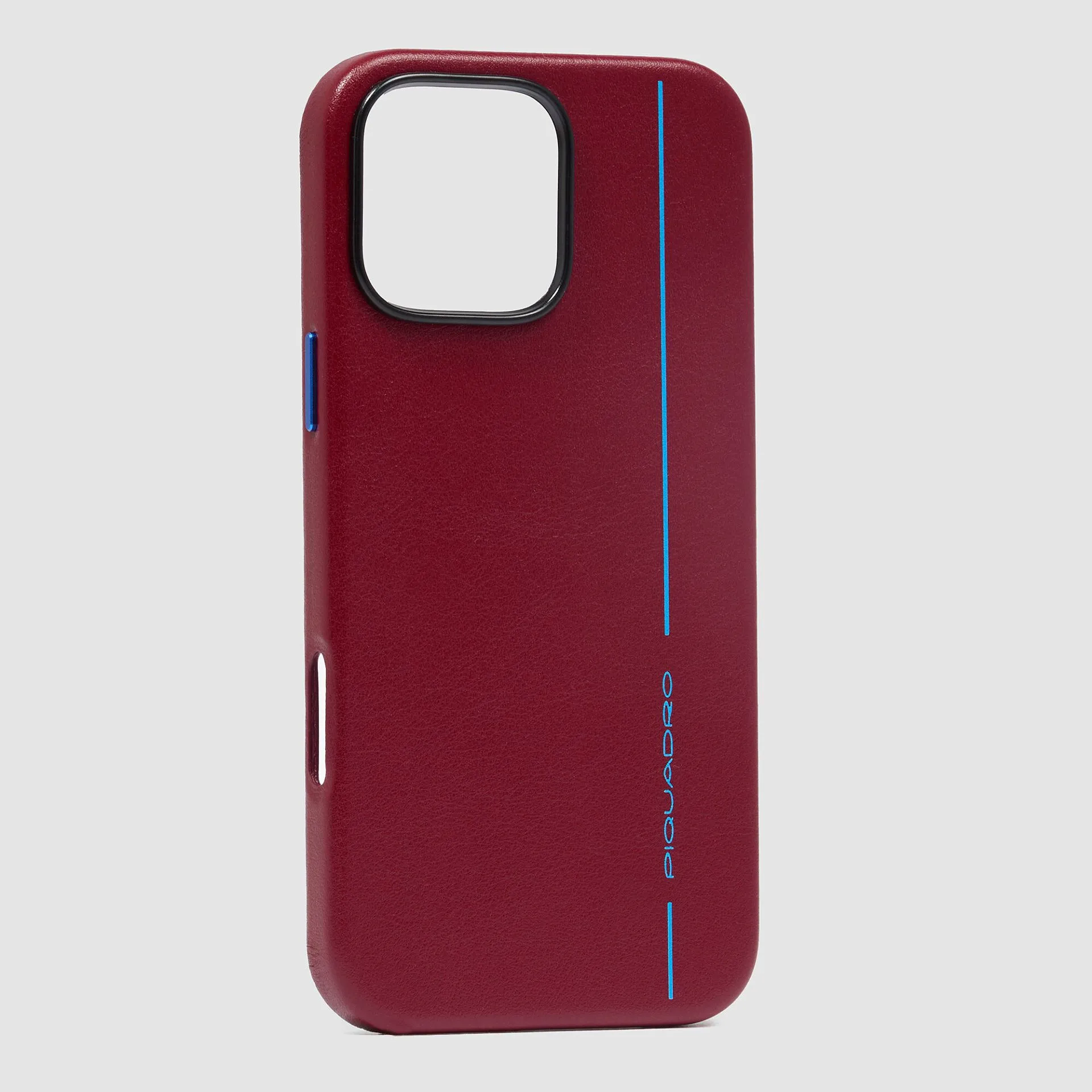 Кожаный чехол для iPhone 16 Pro Max с MagSafe Piquadro AC6960B2/R, красныйphoto1