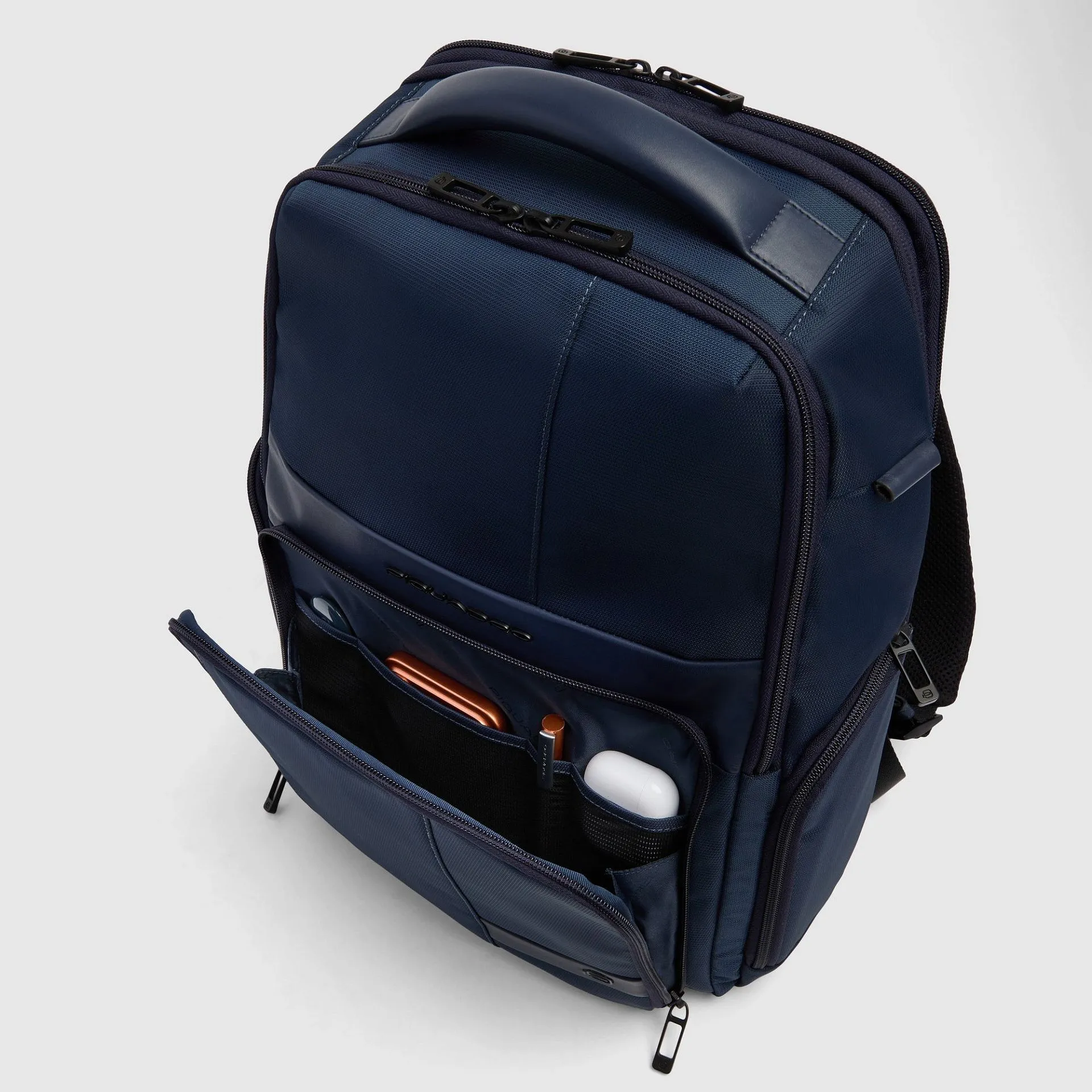 Расширяемый рюкзак для ноутбука 15,6" Piquadro CA6239W129/BLU, синийphoto6